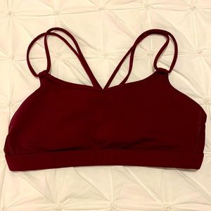 Lululemon Merlot Sports Bra (sz 4)
